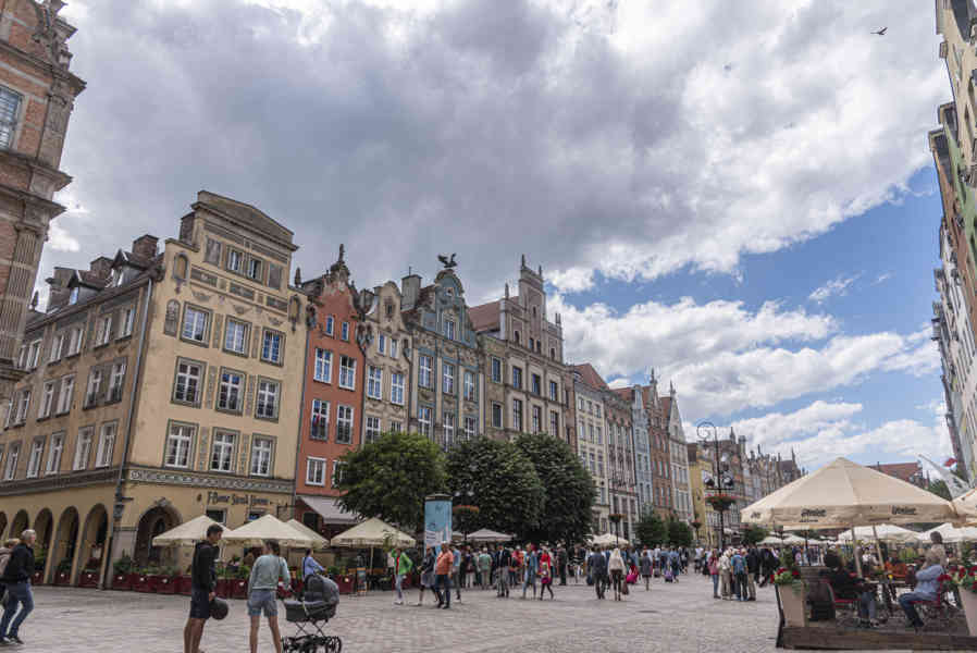 Polonia - Gdansk 011 - calle Dlugi Targ o Mercado Largo.jpg